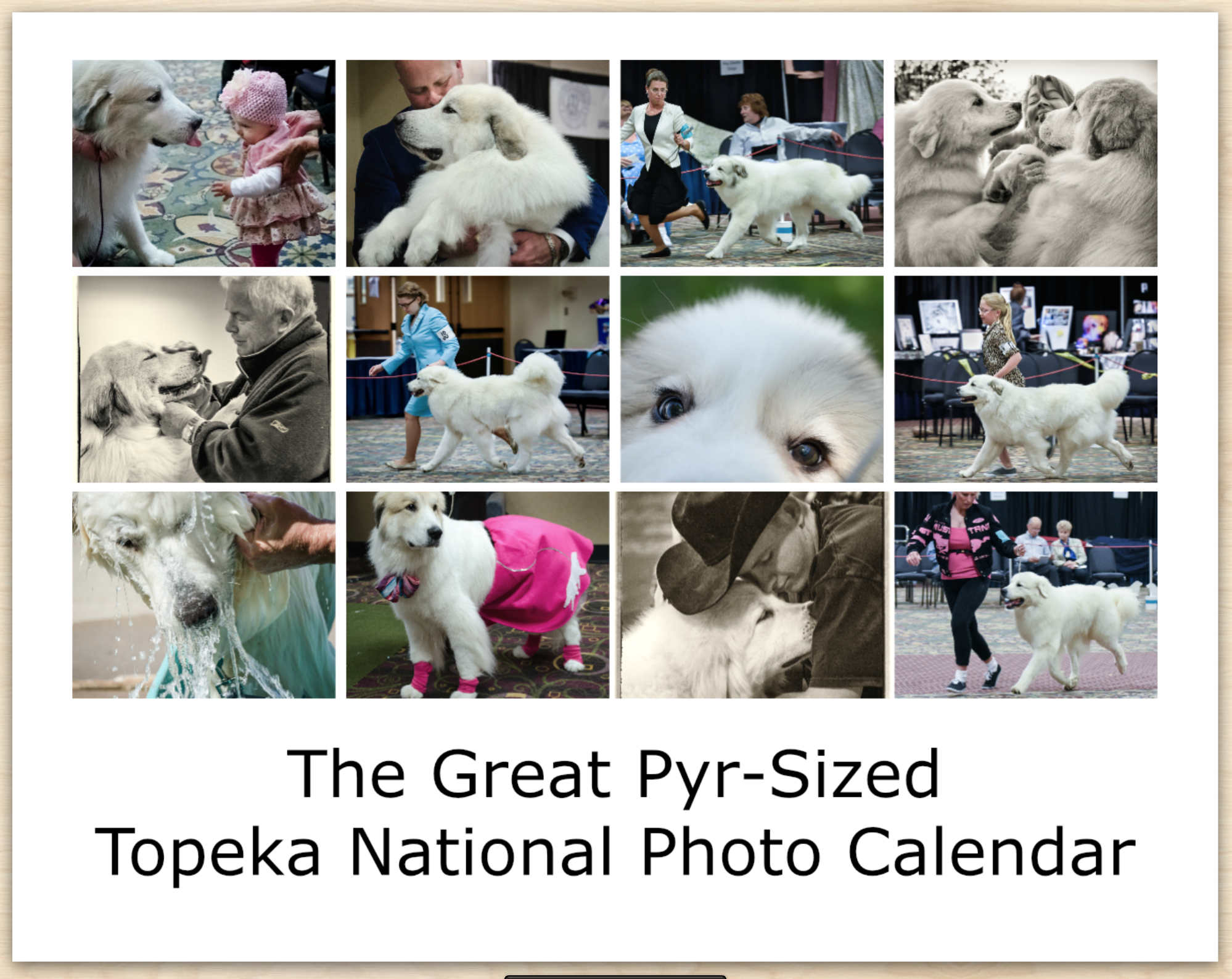 1-The Great Pyr-sized Topeka National Photo Calendar